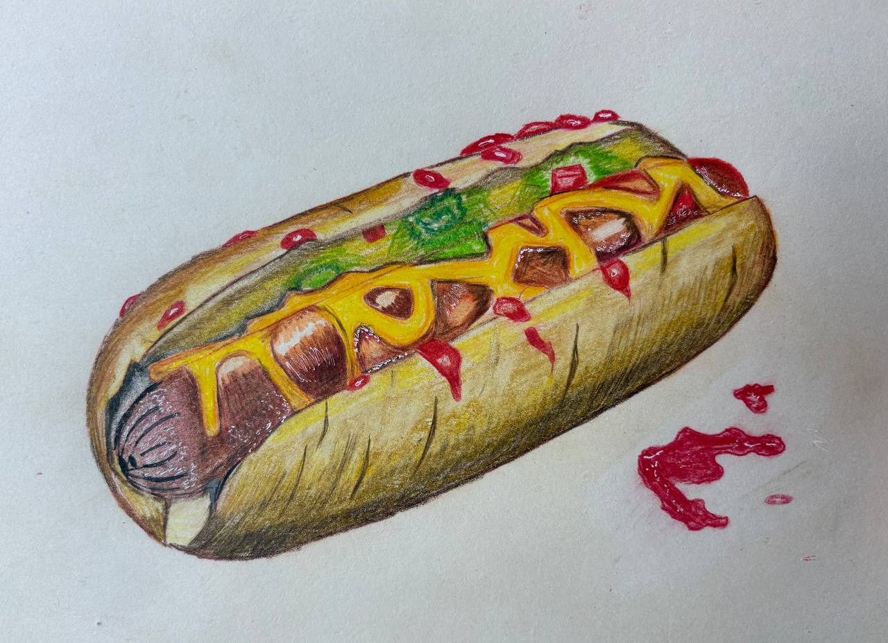 آموزش نقاشی سیاه قلم فاطمه شیرزادی